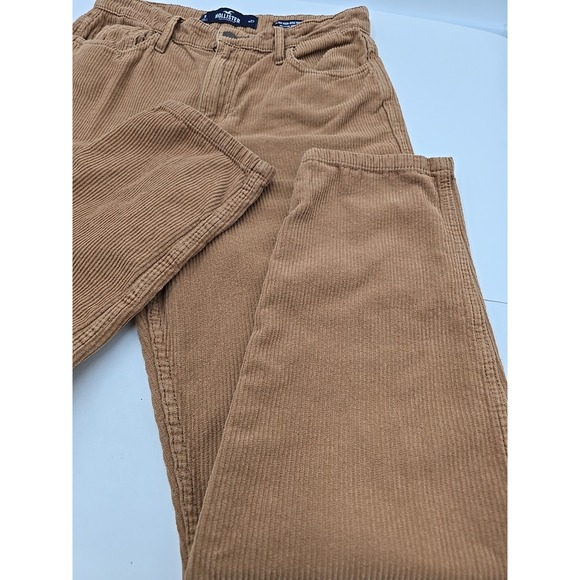 Hollister Size 5 Ultra High-rise Y2K Mom Pant 100% Cotton Corduroy 27 - Picture 13 of 15